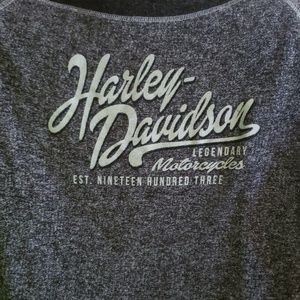 Harley Davidson crop sweatshirt